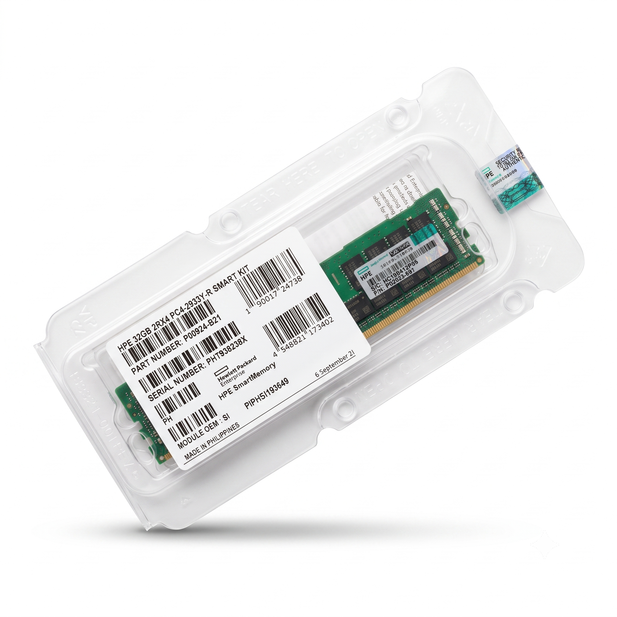 رم سرور اچ پی 32GB رم سرور HP 32GB PC4-2933 P00924-B21